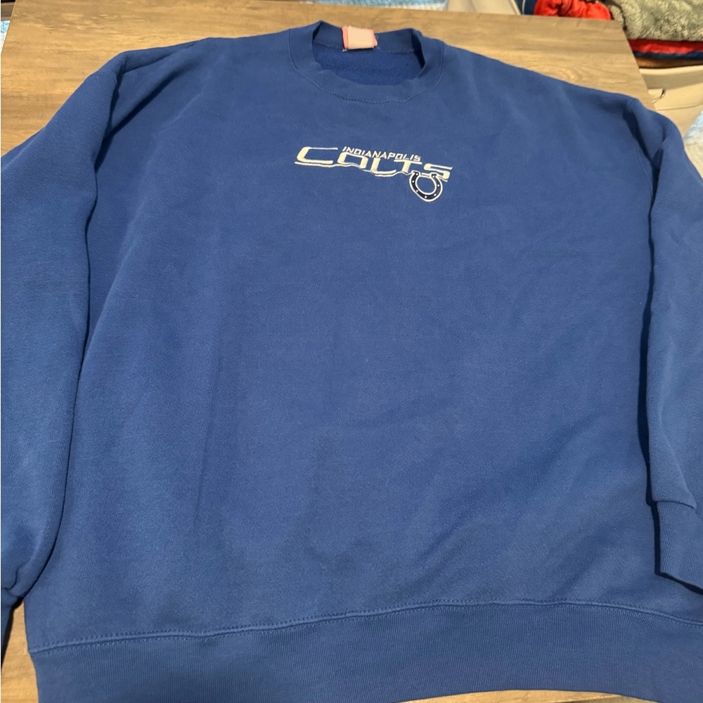 Vintage Year 2000s NFL Indianapolis Colts Sweater Size XL